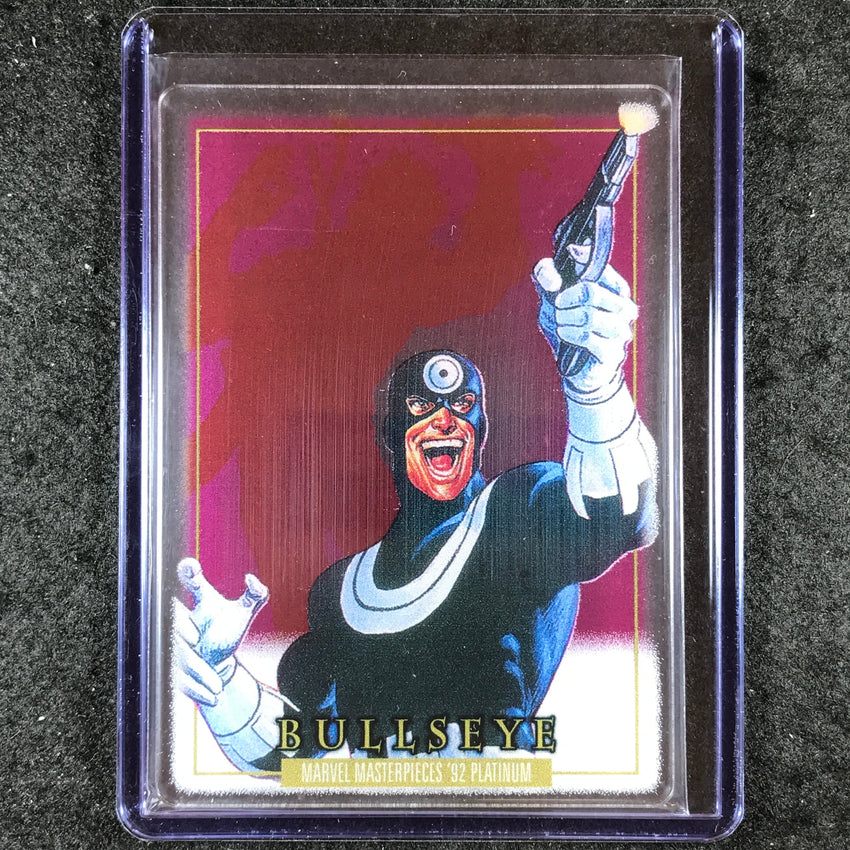 2024 Marvel Masterpieces '92 Platinum BULLSEYE Base Plexi #19