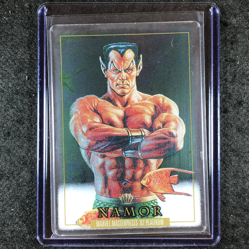 2024 Marvel Masterpieces '92 Platinum NAMOR Base Plexi #57