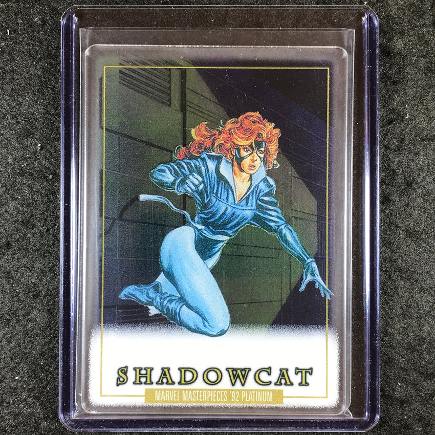 2024 Marvel Masterpieces '92 Platinum SHADOWCAT Base Plexi #75