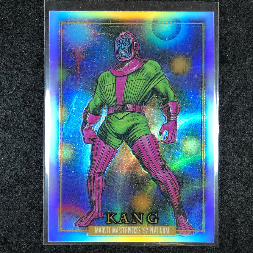 2024 Marvel Masterpieces '92 Platinum KANG Base Rainbow #44