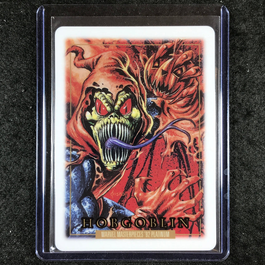 2024 Marvel Masterpieces '92 Platinum HOBGOBLIN Base Metallurgy #33