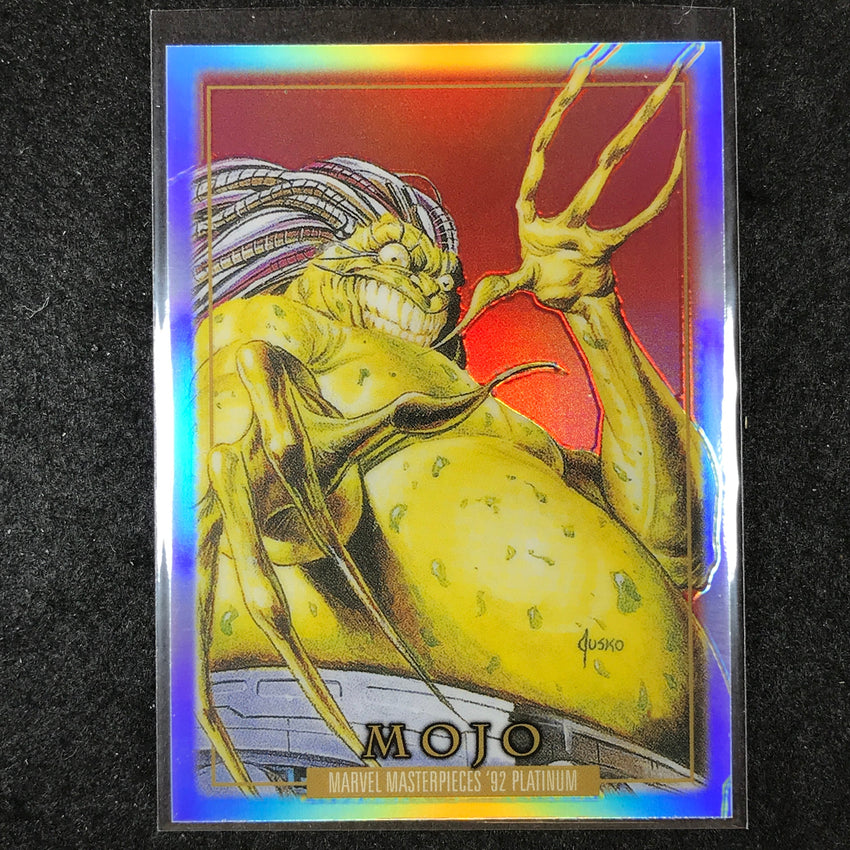 2024 Marvel Masterpieces '92 Platinum MOJO Base Rainbow #53