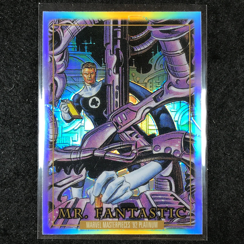 2024 Marvel Masterpieces '92 Platinum MR. FANTASTIC Base Rainbow #59