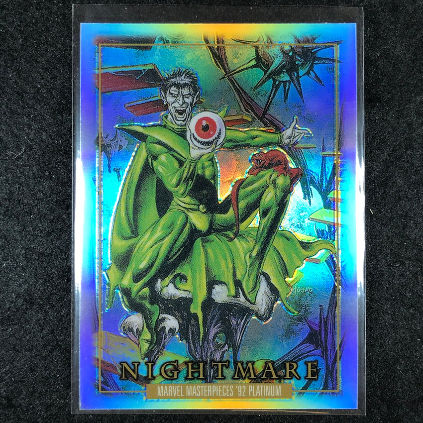 2024 Marvel Masterpieces '92 Platinum NIGHTMARE Base Rainbow #61