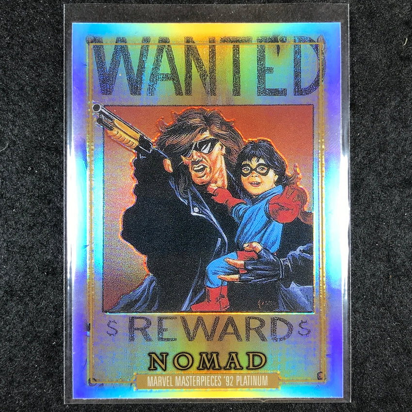 2024 Marvel Masterpieces '92 Platinum NOMAD Base Rainbow #70