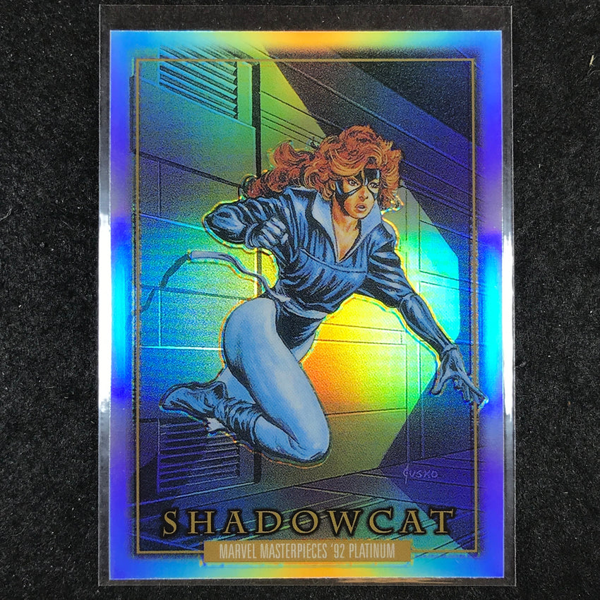 2024 Marvel Masterpieces '92 Platinum SHADOWCAT Base Rainbow #75