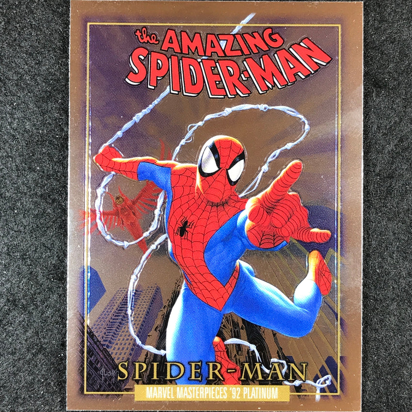 2024 Marvel Masterpieces '92 Platinum SPIDER-MAN Fantastic Covers Base #4