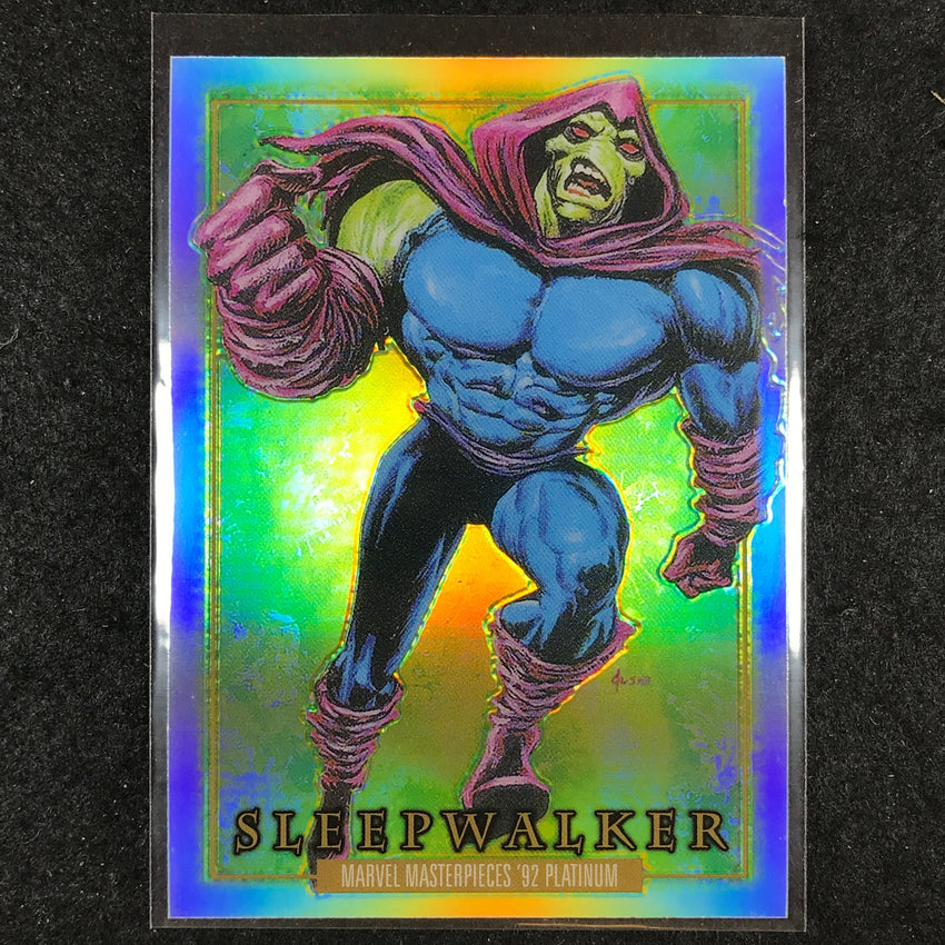 2024 Marvel Masterpieces '92 Platinum SLEEPWALKER Base Rainbow #89
