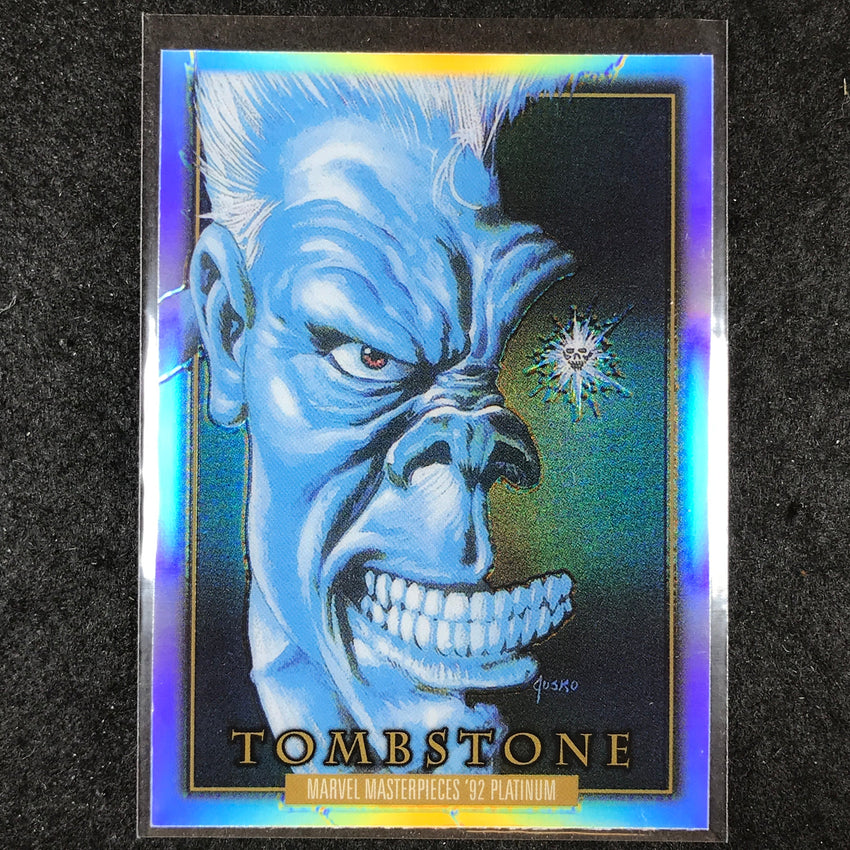2024 Marvel Masterpieces '92 Platinum TOMBSTONE Base Rainbow #99
