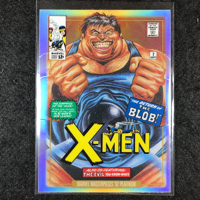 2024 Marvel Masterpieces '92 Platinum BLOB Variant Cover Rainbow #1