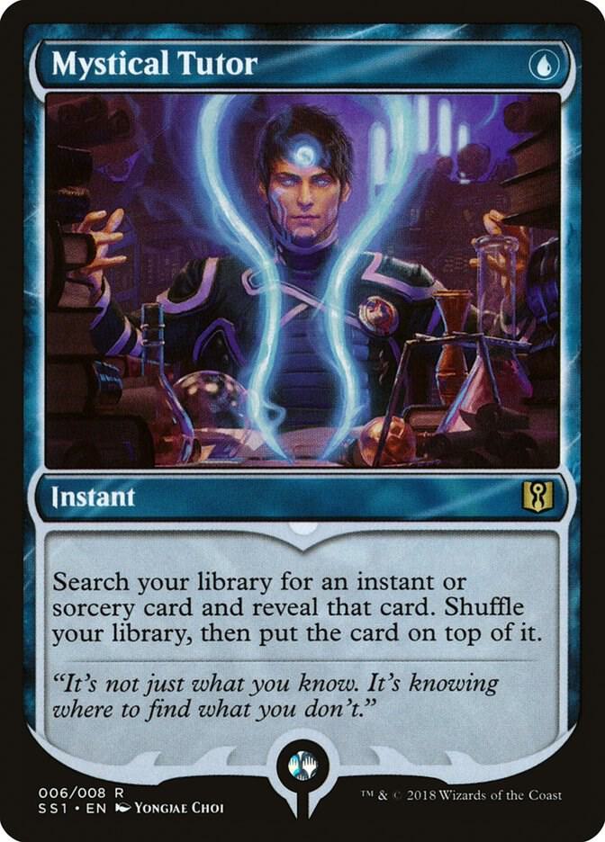 Mystical Tutor - 006/008 - Rare Signature Spellbook: Jace