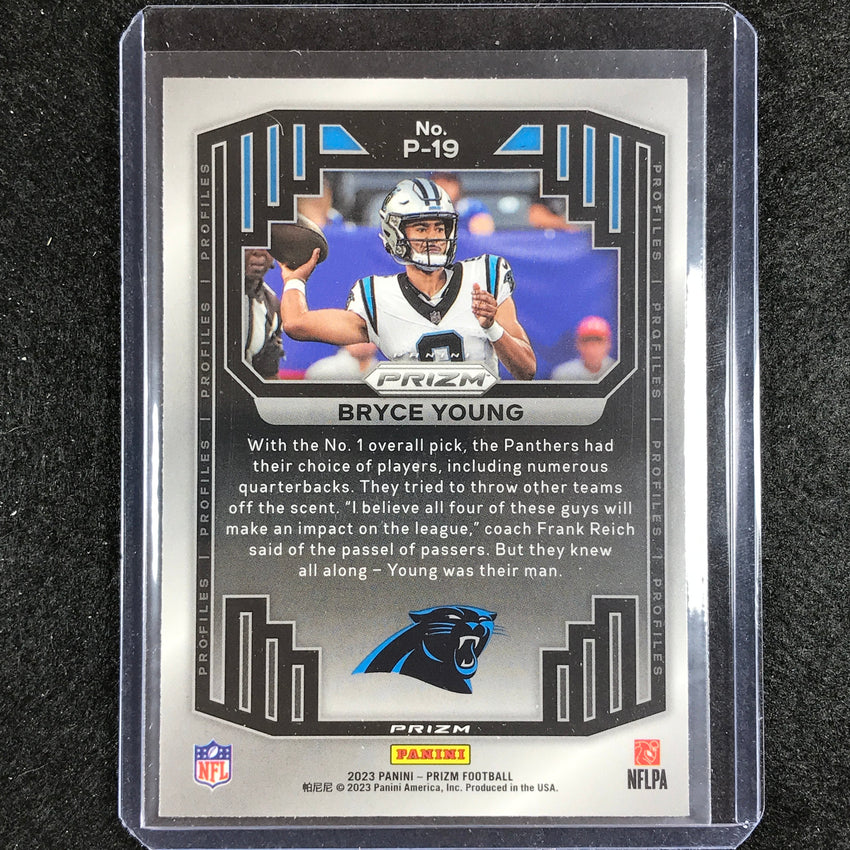 2023 Prizm Football Bryce Young Rookie Profiles Ssp No 19