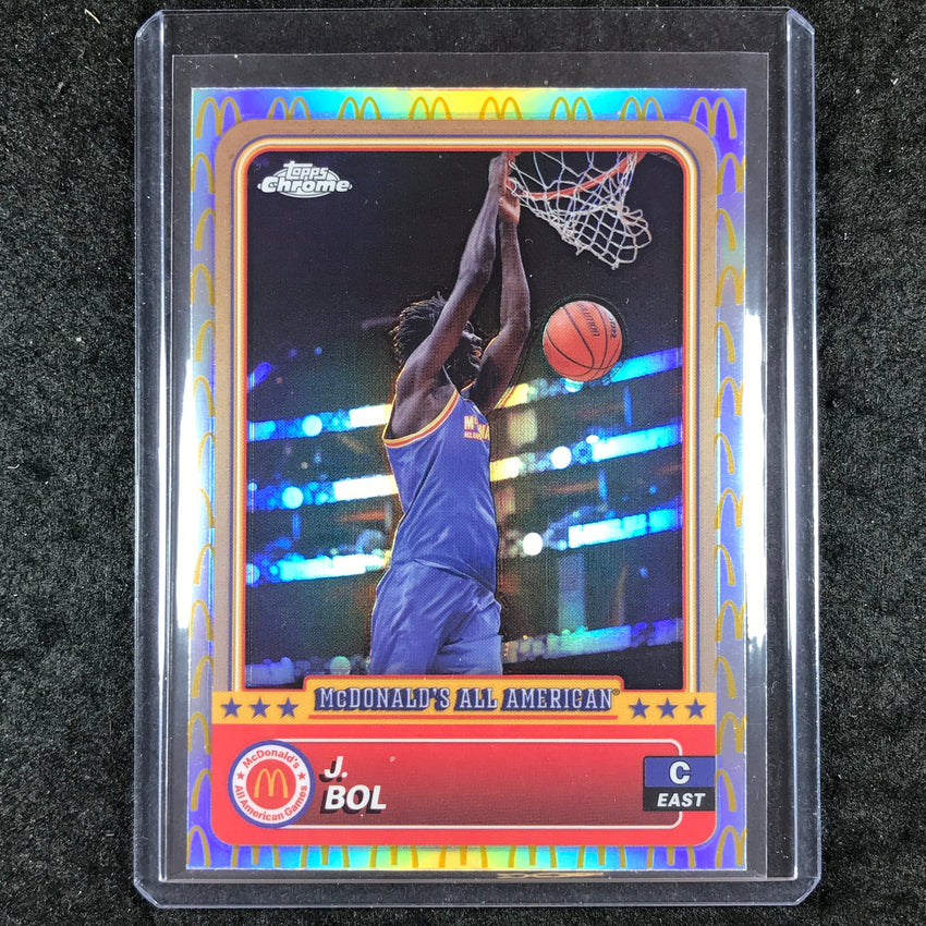 2024 Topps Chrome McDonald's All American J. BOL McDonald's Logo Refractor #26