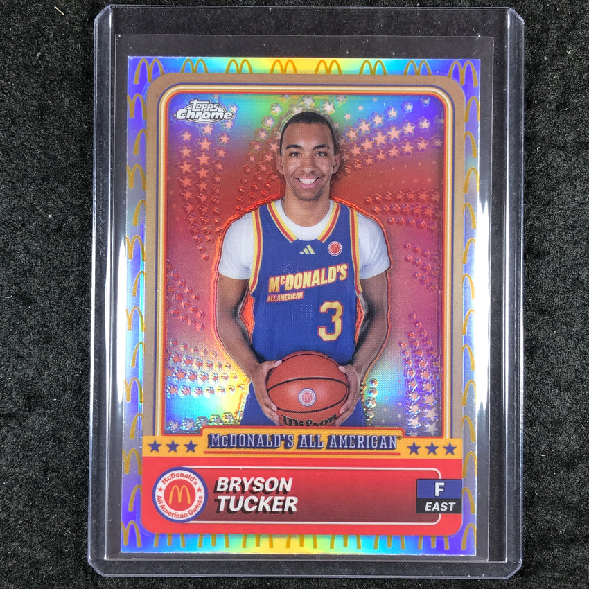 2024 Topps Chrome McDonald's All American BRYSON TUCKER McDonald's Logo #83