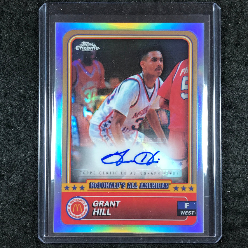 2024 Topps Chrome McDonald's All American GRANT HILL Action Auto Refractor #44