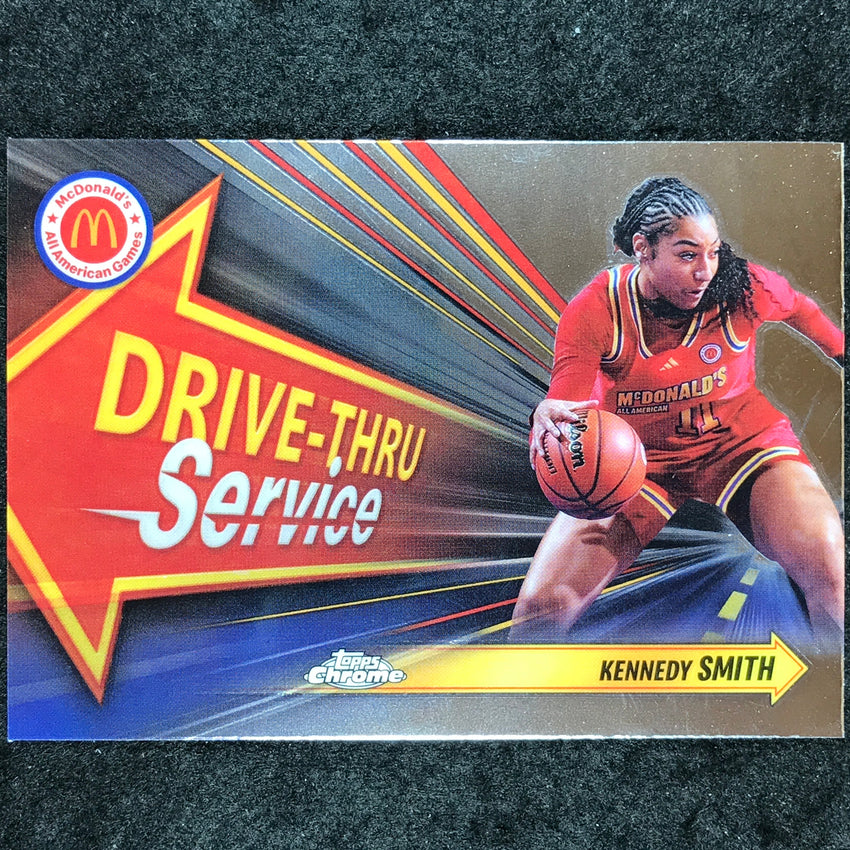 2024 Topps Chrome McDonald's All American KENNEDY SMITH Drive Thru Base #KES