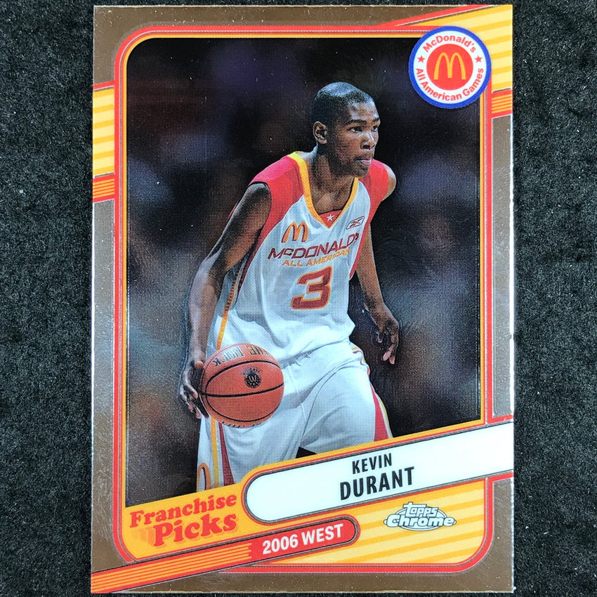 2024 Topps Chrome McDonald's All American KEVIN DURANT Franchise Picks Base #KDT