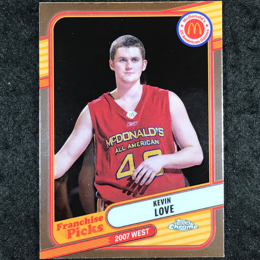 2024 Topps Chrome McDonald's All American KEVIN LOVE Franchise Picks Base #KLV