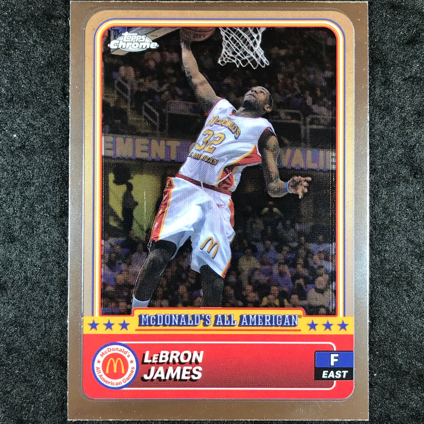2024 Topps Chrome McDonald's All American LEBRON JAMES Base #50