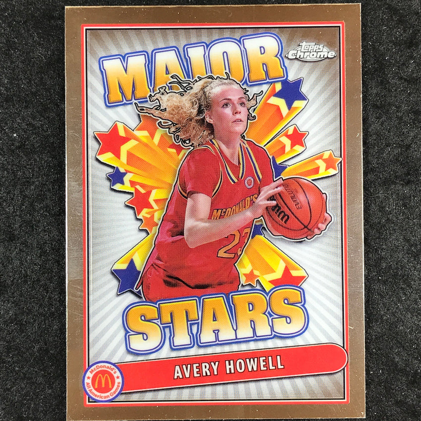 2024 Topps Chrome McDonald's All American AVERY HOWELL Major Stars Base #AVH
