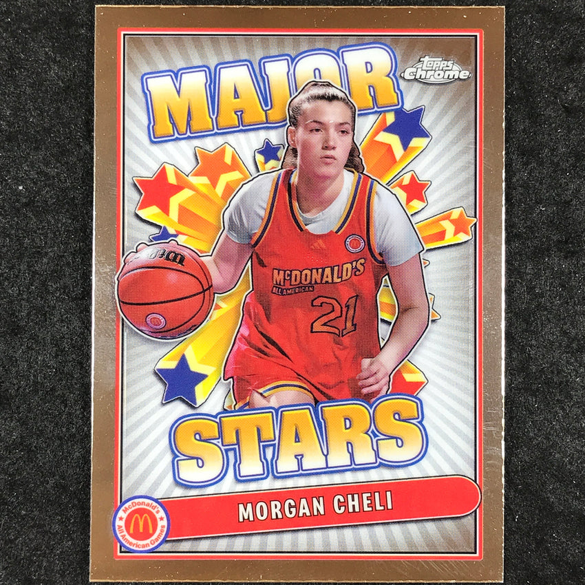 2024 Topps Chrome McDonald's All American MORGAN CHELI Major Stars Base #MOC
