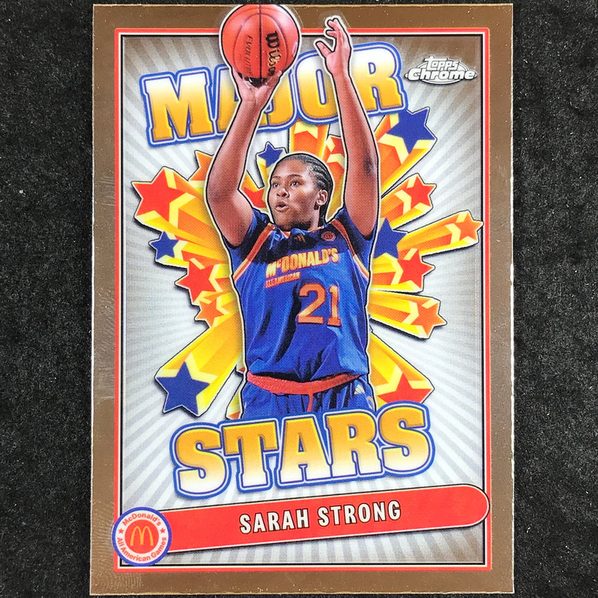 2024 Topps Chrome McDonald's All American SARAH STRONG Major Stars Base #SAS