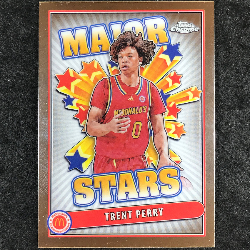 2024 Topps Chrome McDonald's All American TRENT PARRY Major Stars Base #TRP