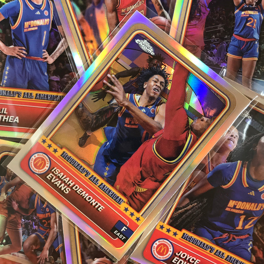 2024 Topps Chrome McDonald's All American ZAM JONES Base Refractor #55