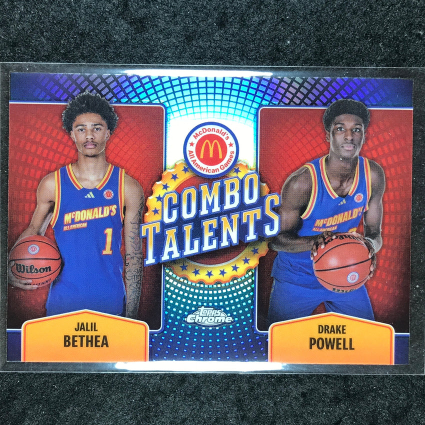 2024 Topps McDonald's All American BETHEA POWELL Combo Talents Refractor #JAB