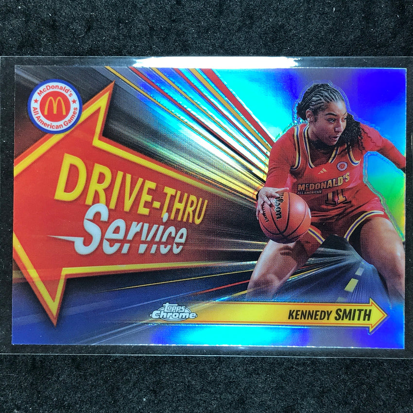 2024 Topps McDonald's All American KENNEDY SMITH Drive Thru Refractor #KES