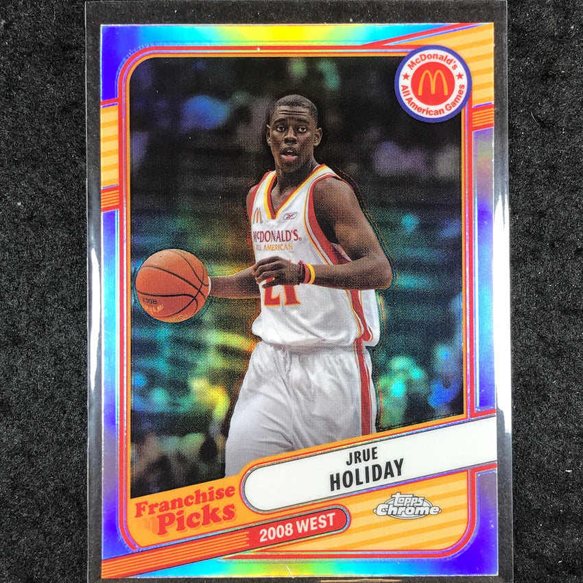 2024 Topps Chrome McDonald's All American JRUE HOLIDAY Franchise Refractor #HOL