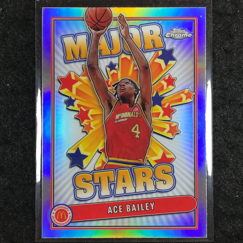 2024 Topps Chrome McDonald's All American ACE BAILEY Major Stars Refractor #AIB
