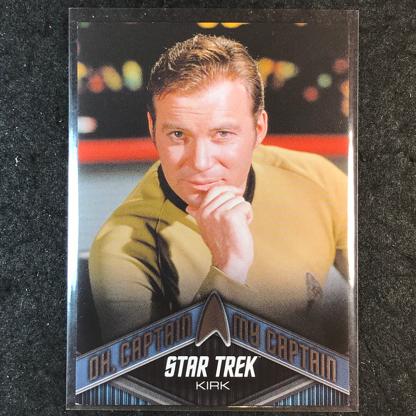 2026 Star Trek Connections JAMES T. KIRK Oh Captain, My Captain #MC2