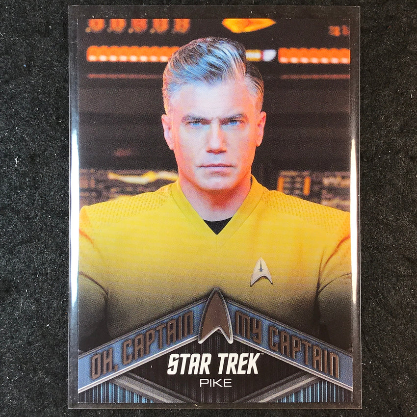 2026 Star Trek Connections CHRISTOPHER PIKE Oh Captain, My Captain #MC9