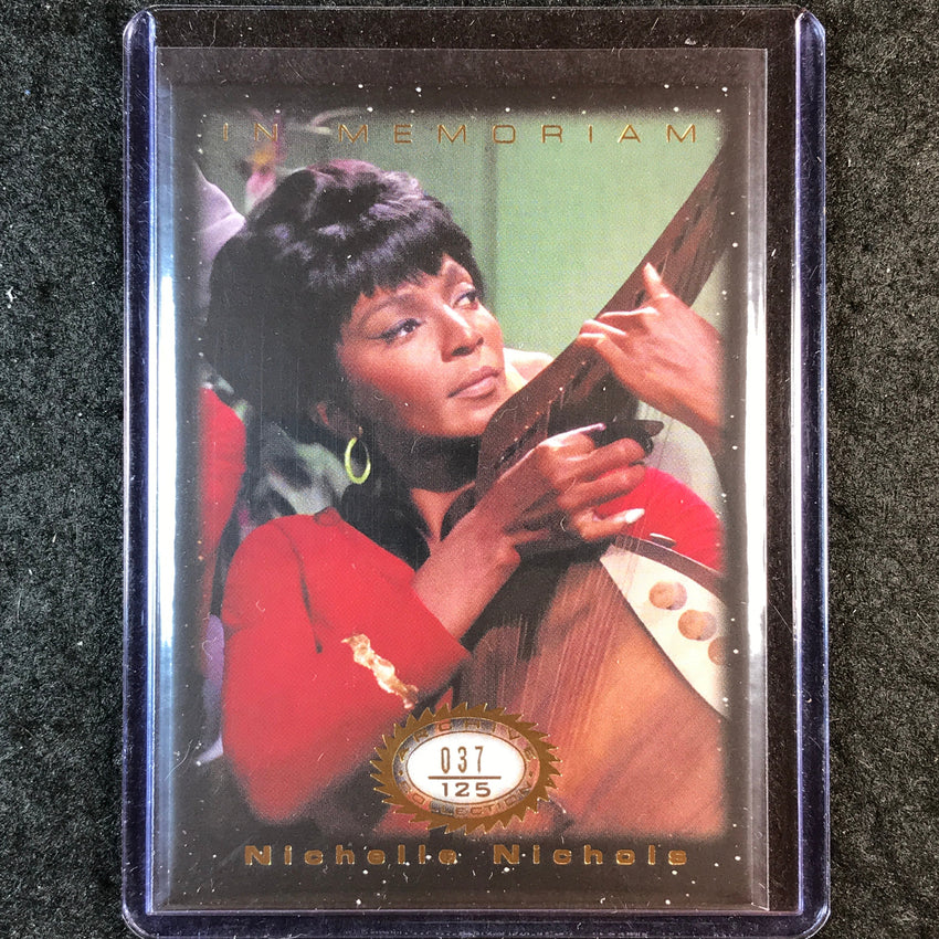 2026 Star Trek Connections NICHELLE NICHOLS In Memoriam 37/125 #M2