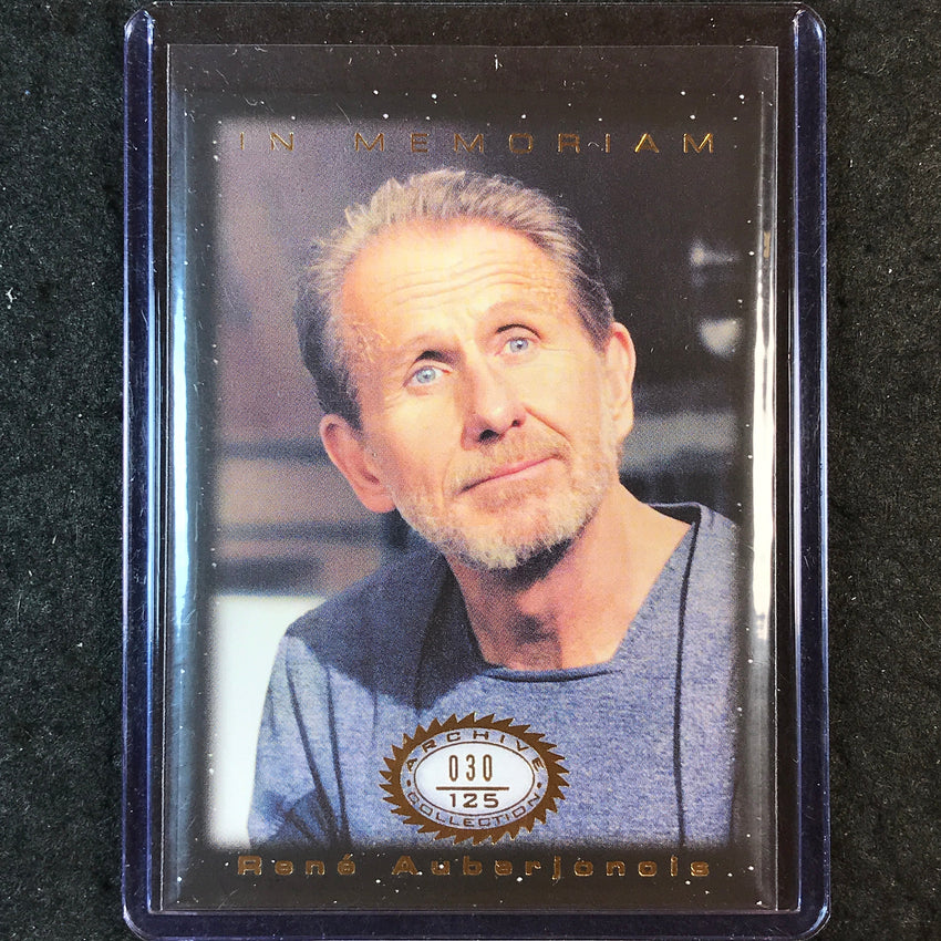 2026 Star Trek Connections RENE AUBERJONOIS In Memoriam 30/125 #M8