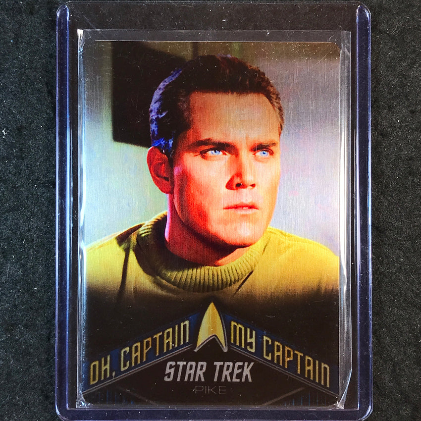 2026 Star Trek Connections CHRISTOPHER PIKE Oh Captain, My Captain 39/75 #MC1