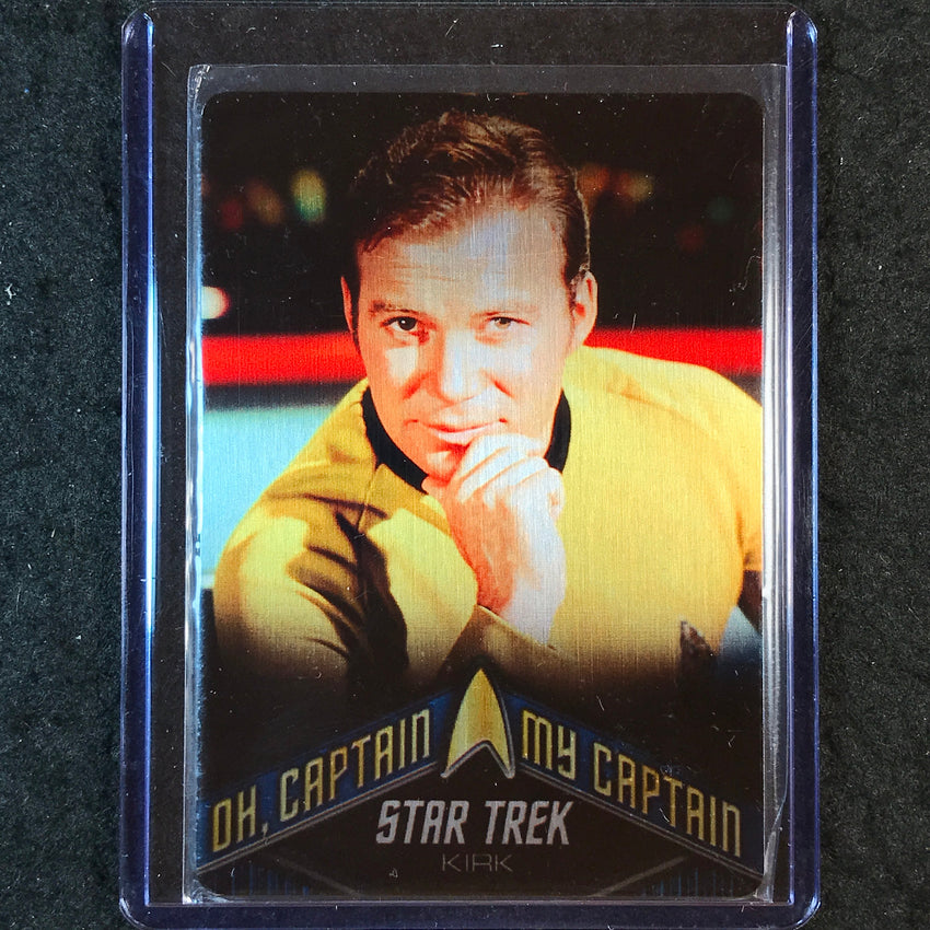 2026 Star Trek Connections JAMES T. KIRK Oh Captain, My Captain 67/75 #MC2