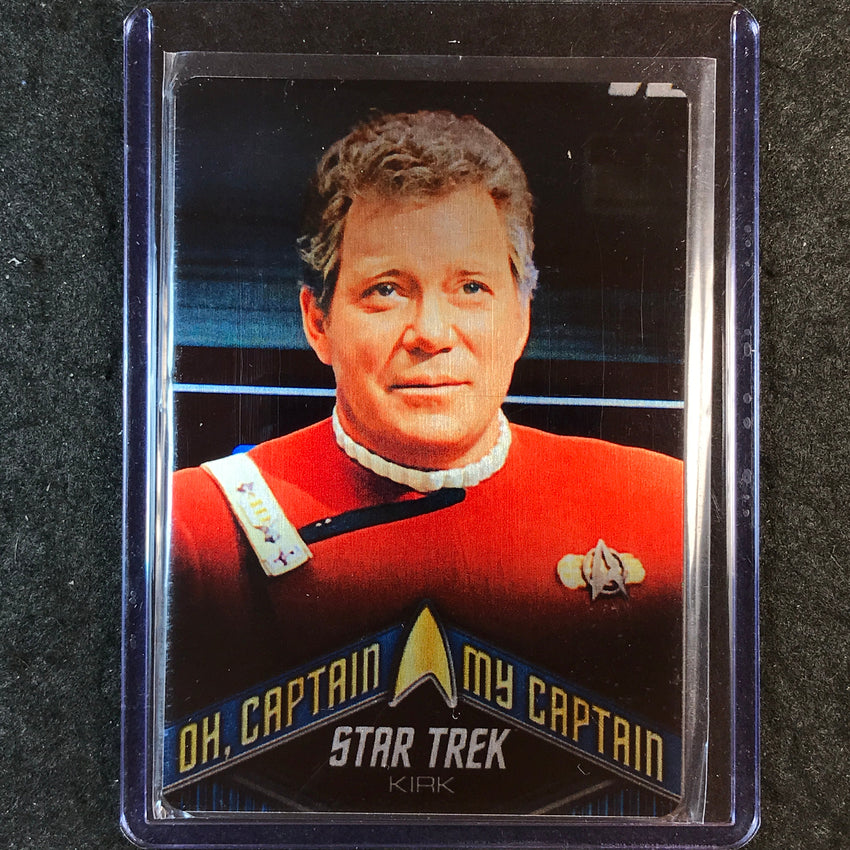 2026 Star Trek Connections JAMES T. KIRK Oh Captain, My Captain 73/75 #MC2A