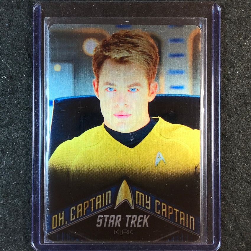 2026 Star Trek Connections JAMES T. KIRK Oh Captain, My Captain 51/75 #MC7