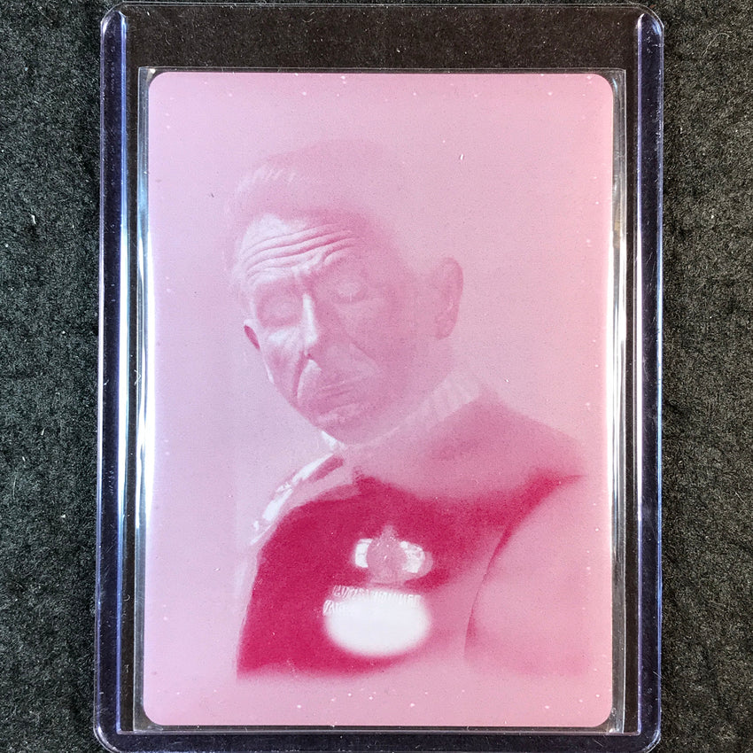 2026 Star Trek Connections RENE AUBERJONOIS In Memoriam Printing Plate 1/1 #M9