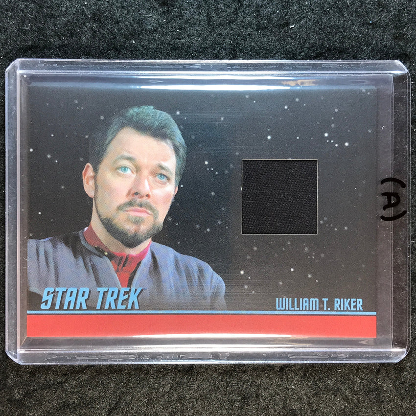 2026 Star Trek Connections WILLIAM T. RIKER Memorabilia Relic #SR8 (A)