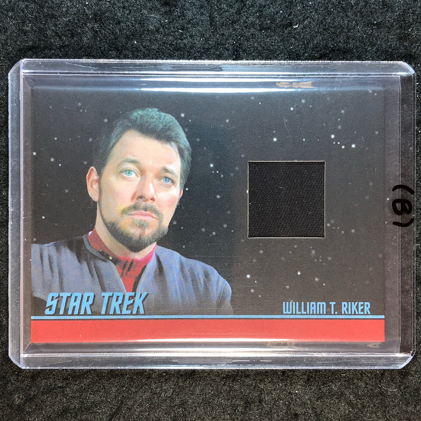 2026 Star Trek Connections WILLIAM T. RIKER Memorabilia Relic #SR8 (B)
