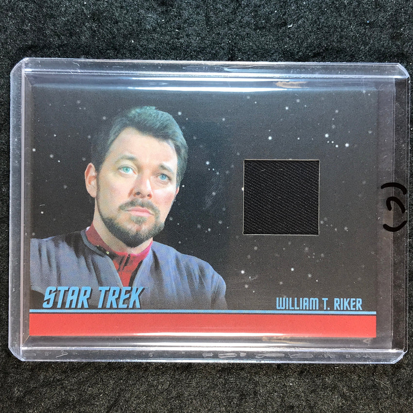 2026 Star Trek Connections WILLIAM T. RIKER Memorabilia Relic #SR8 (C)