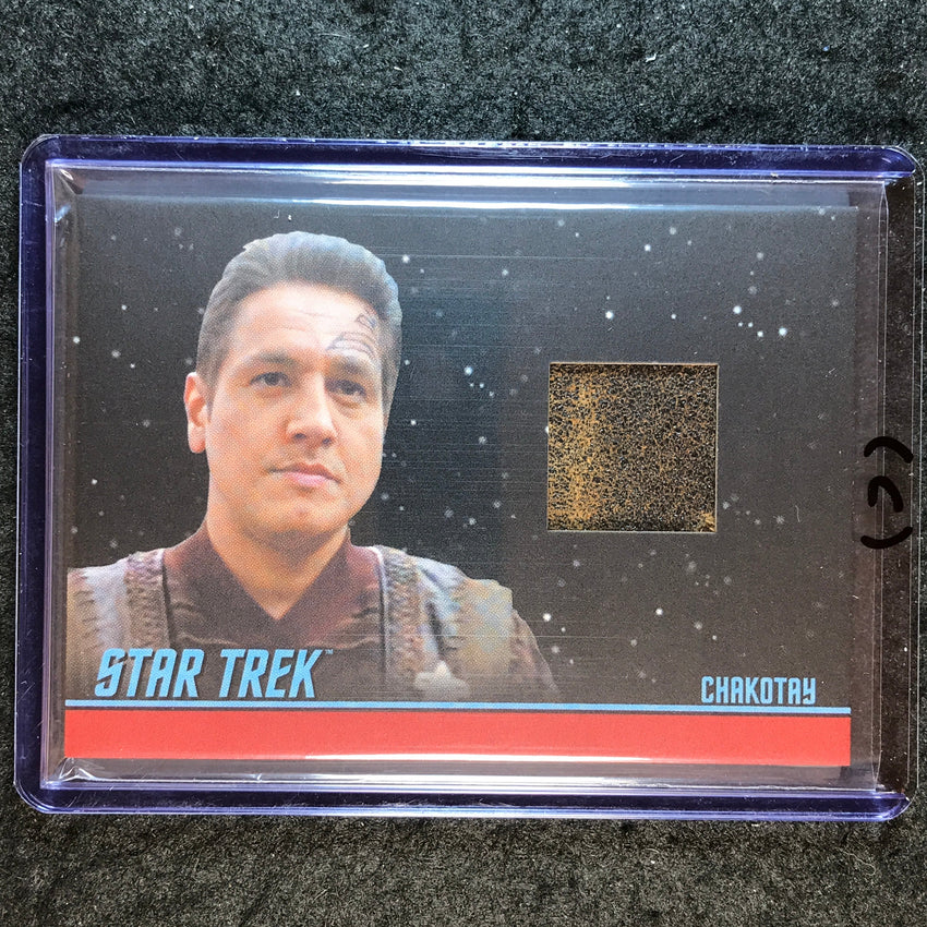 2026 Star Trek Connections CHAKOTAY Memorabilia Relic #SR9 (C)