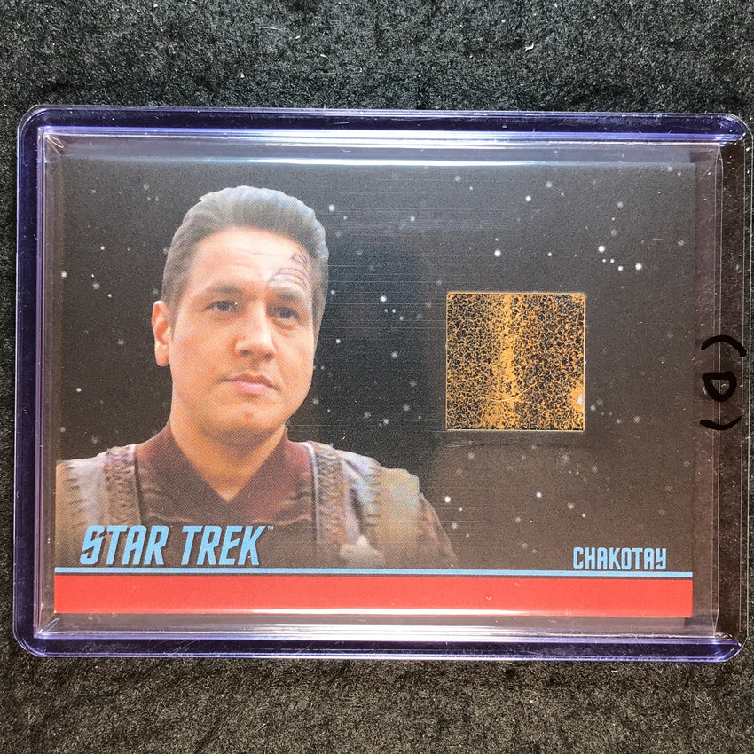 2026 Star Trek Connections CHAKOTAY Memorabilia Relic #SR9 (D)