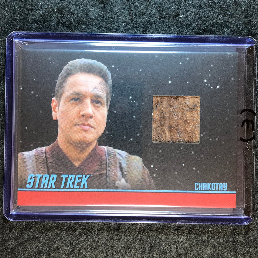 2026 Star Trek Connections CHAKOTAY Memorabilia Relic #SR9 (E)