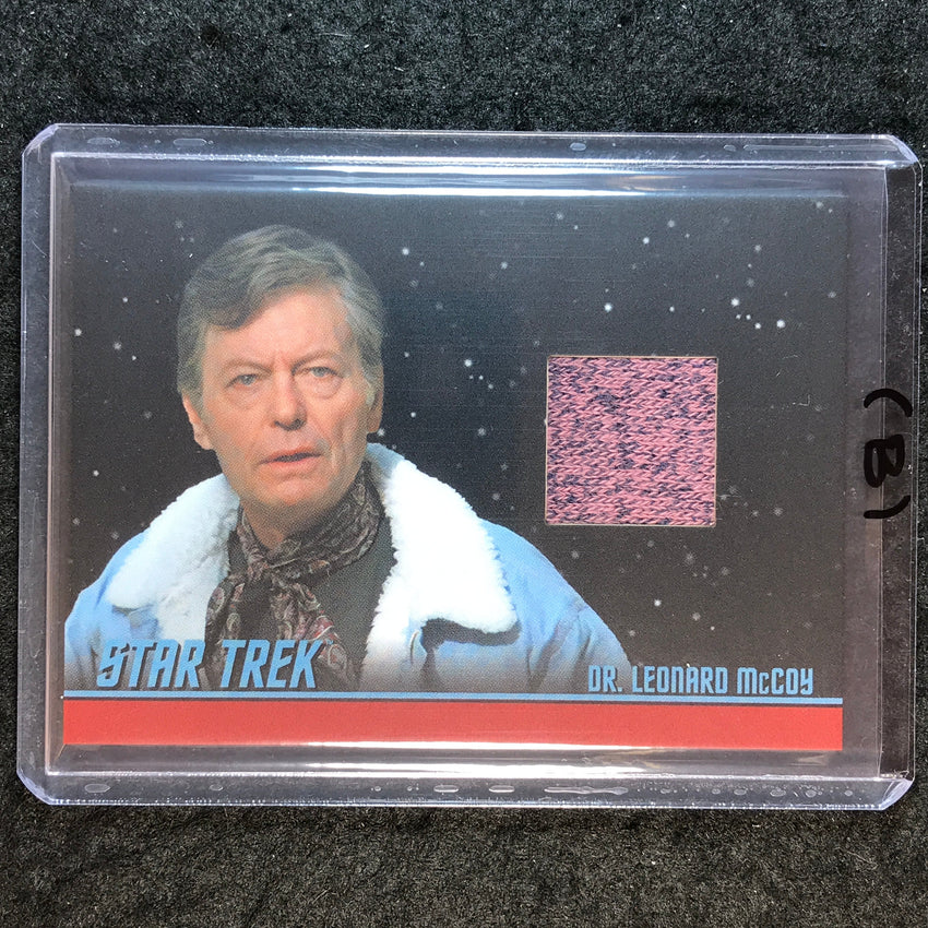 2026 Star Trek Connections DR. LEONARD MCCOY Memorabilia Relic #SR14 (B)