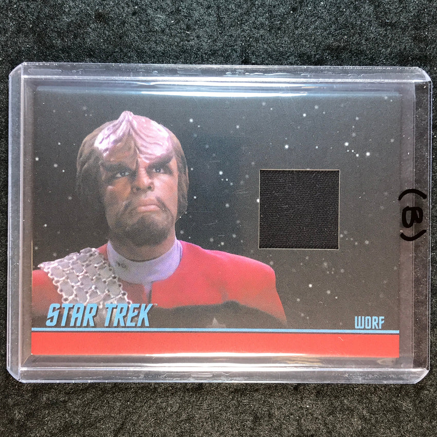 2026 Star Trek Connections WORF Memorabilia Relic #SR17 (B)