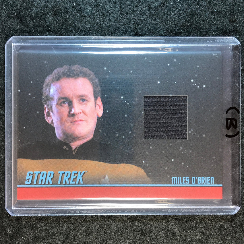 2026 Star Trek Connections MILES O'BRIEN Memorabilia Relic #SR37 (B)